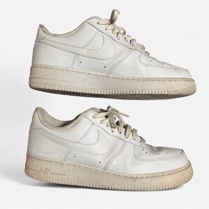 Nike Air Force 1 White Trainers Low ‘07 Men’s Size 12